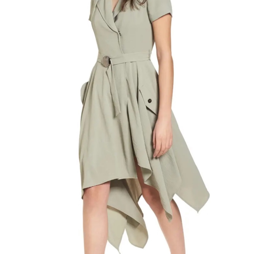 Chriselle x J.O.A. wrap dress